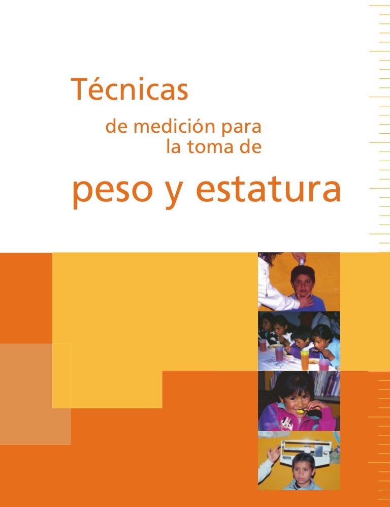 Tecnica de toma de peso y talla